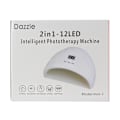 Miniatyrbild 3 av 3: 36W UV/LED Nagelljus Vit med Timer Funktion Vit