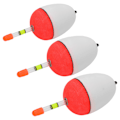 Miniatyrbilde 6 av 8: 3ST EVA Selvlysende Fiskeflotte Light Stick Skum Plast Bobber Havsfiske Slående Flotte 70G 0.2