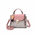 Miniatyrbillede 1 af 3: Kvinder Søde Crossbody Taske? Gitter Skuldertasker PU Læder