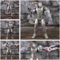 Miniatyrbillede 4 af 4: ZD Toys Marvel Iron Man Mk1 Mk2 Mk3 Mk4 Mk5 Mk6 Mk7 Mk42 Mk43 7\" Film Actionfigur Iron-man Mark 1 2 3 4 5 6 7 42 43 Legends C WM-MK1 A - Loose
