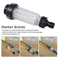Miniatyrbilde 3 av 4: Vannfilter Hage Slange, 3/4 Tommer Vann -filter Vannfiltersett Med 5 Filterinnsatser + 2 Hurtige A