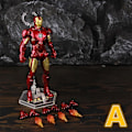 Pikkukuva 1 / 4: Zd Toys Marvel Iron Man Mk1 Mk2 Mk3 Mk4 Mk5 Mk6 Mk7 Mk42 Mk43 7\" Elokuva Actionfigur Iron-man Mark 1 2 3 4 5 6 7 42 43 Legends C MK4 A - Loose