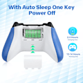 Miniatyrbillede 6 af 10: Trådløs Xbox-controller kompatibel med Xbox One, Xbox Series X, Xbox Series S, Xbox One X/S, Xbox Elite Series, Windows-spilcontroller Blue