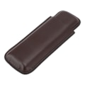 Miniatyrbillede 5 af 8: Etui i læder Bærbar cigarholder med 2 fingre til rejser