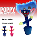 Miniatyrbilde 1 av 5: Poppy Playtime Huggy Wuggy Dansende kaktusleketøy BLÅ blue