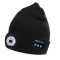 Pikkukuva 1 / 5: Bluetooth-pipo LED-valolla miehille ja naisille, musiikkihattu Blueto