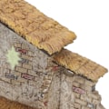 Miniatyrbillede 2 af 8: Julekrybbe Scene med Levende Detaljer Julekrybbe Skjult Statue til Ferie Skrivebordsdekoration Gave