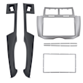 Miniatyrbilde 2 av 6: 2 DIN for Toyota Yaris Vitz Platz 2005 2006 2007 2008 2009-2011 Bil DVD/CD Radio Stereo Fascia Panel Ram Adapter Monteringssats