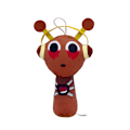 Miniatyrbilde 2 av 2: Jud - Ny for 2025 Sprunki Plysj Rytmlåda Plysjdyr Dukke Bleeding brown (20cm 60g)