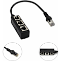 Pikkukuva 3 / 5: RJ45-verkkokaapeli 1-3 portin Ethernet-sovitinverkkokaapelin jakaja