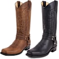 Pikkukuva 4 / 8: Herrsele Boots Neliövarvas Casual Saappaat Keskivarren Musta Black 10.5