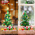 Miniatyrbild 2 av 7: Adventskalender 2024 Vuxen Tonåringar Pojkar Flickor, 24 I 1 Julgran Byggstenssats, 24-Dagars Julnedräkningskalender Byggleksaker med LED-Ljus