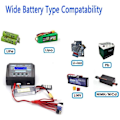 Miniatyrbilde 4 av 4: HTRC RC LiPo-lader 150W 10A 1-6S AC/DC C150 for NiCd Li-Ion Life NiMH LiHV PB Smart-batteri (svart)