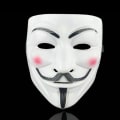 Miniatyrbilde 3 av 5: V for Vendetta Halloween-festmasker Gold