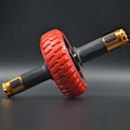 Miniatyrbild 3 av 5: Solid Ab Wheel Roller Gummi Ab Träningshjul Abd Red