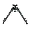 Miniatyrbild 1 av 5: Aluminiumlegering V9 Enstaka stativ Justerbart Bipod Stativ Svart