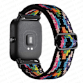 Pikkukuva 1 / 5: 20mm/22mm ranneke Amazfit Gts 4//2/2e/3/gts2 Mini/gtr 4/3/pro/gtr2/47mm/stratos -kelloihin Nylon joustava kellon ranneke Amazfit Bip ranneke Bohemia väri Bohemia color 20mm