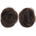 Miniatyrbild 1 av 10: Piece Updo Messy Bun 02 2