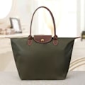 Miniatyrbillede 1 af 2: Nye Longchamp Pliage-tasker til kvinder Z X Armgreen 2 Armgreen Armgreen L