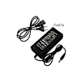 Miniatyrbillede 2 af 4: 12V 5A 60W Strømforsyning AC til Adapter til 5050 3528 Fleksibel LED-Strips Lys Sort Black