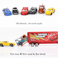 Miniatyrbillede 5 af 5: 6 stk Biler 3 Lightning McQueen Jackson Storm Mack Onkel Truck Metalbilmodel Legetøj Gave