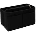 2x Väska Insatser, Svart - Stor Black Large