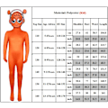 Miniatyrbillede 5 af 5: Sprunki Incredibox Barn Jumpsuit med Hovedbeklædning Outfit Kostume Langærmet Lynlås Playsuit til Voksen & Børn Grå Grey 140cm