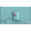 Miniatyrbilde 3 av 4: Melkepulverbeholder med skje, blå, 1 stk
