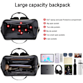 Pikkukuva 2 / 5: Damer Laptop-reppu black