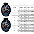 Miniatyrbilde 2 av 2: Demon Slayer Anime Hoodie Genser Tanjirou 3D-trykk Løstsittende Hettegenser Topper for Menn Kvinner 2XL