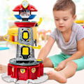 Pikkukuva 4 / 7: Paw Patrol -torni, suuri koko, Pat Patrol Canina Lookout -moduuli, lelusetti, koirat, ajoneuvot, toimintahahmo, pojalle, lapselle, syntymäpäivälahja