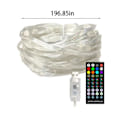 Miniatyrbilde 4 av 5: Julepyntsalg 200 tommer 50 stk LED regntett USB P