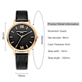 Pikkukuva 2 / 10: Kello Quartz Rannekello MUSTA Black