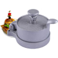Miniatyrbilde 2 av 4: Burgerpresse, non-stick aluminiumsfylt hamburgermaskin