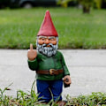 Miniatyrbillede 1 af 5: 15 cm havetomte - Fuck you-statue-FA5-