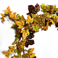 Miniatyrbillede 4 af 5: Kunstig efterårs ahornblad blødt klatrende vin Halloween dekoration