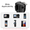 Miniatyrbilde 9 av 9: Motorsykkel Vindrute Action Kamera Festespenne for GoPro Hero12 Black / DJI Osmo Action 4 / Insta360 X4 / Ace Pro og Andre Actionkameraer