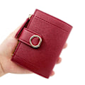 Miniatyrbillede 10 af 10: Kort pung dame Clutch taske ROSA pink