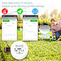 Miniatyrbillede 2 af 4: Bluetooth 5.0 Termometer Hygrometer, Trådløs App-kontrol Accura