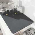 Miniatyrbillede 3 af 5: 1 stk Absorberende måtte Dræningsdyna til køkkenbord White