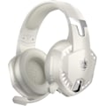 Miniatyrbilde 1 av 6: PS4 Spillhodetelefon for PS5, PC, Switch, G2000 Pro Bluetooth Trådløse Øretelefoner for Telefon, Bærbar PC, med Avtakbar Støyreduserende Mikrofon, Ste White