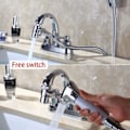 Miniatyrbilde 4 av 5: Distributør-Universal Dusch Distributør-Reservventil Reservdelar Dusch Adapter-Kranventil-För Handfat Badrum Kök Tvättmaskin