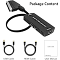 Pikkukuva 4 / 7: SCART-HDMI-muunnin videolle ja äänelle