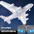 Miniatyrbild 2 av 5: 2,4G Airbus A380 RC-flygplan 2CH 6-axlig gyro 420 mm FixWing fjärrkontroll glidflygplan pojkgåva med 3 batterier