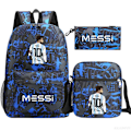 Pikkukuva 1 / 5: Jalkapallo Messi -reppu 3 osaa Light Grey
