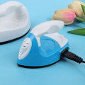 Miniatyrbild 8 av 8: Mini Craft Elektriskt Strykjärn Bärbar Handhållen Värmepress DIY Vit White EU Plug