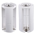 Miniatyrbild 3 av 5: 4st 3x AA till D storlek Cell Batteriomvandlare Switcher Adapter