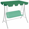 Miniatyrbild 6 av 6: vidaXL Reservtak för hammock grön 188/168x145/110 cm 2000 green