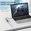 Pikkukuva 2 / 5: Kannettava tyypin C -keskitin, moniporttisovitin HDMI-, USB-, PD-, TYPE C-, RJ45 Ethernet -porteilla, 6-in-1 USB C -telakka Dell
