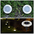 Pikkukuva 2 / 5: 20 x LED-aurinkokennovalaisimet upotetut maavalaisimet